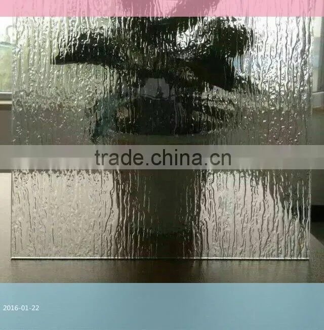 5 mm high quality pattern glass of shower room is the kitchen toilet partition optional can be customized a variety of design