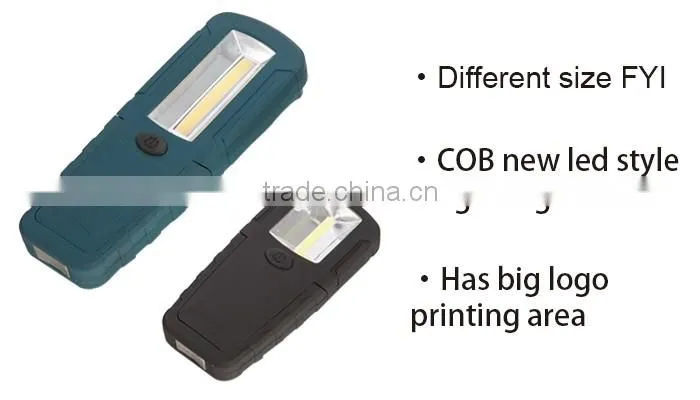 High brightness COB LED car work light multifunction led work light with stand,hook&belt clip