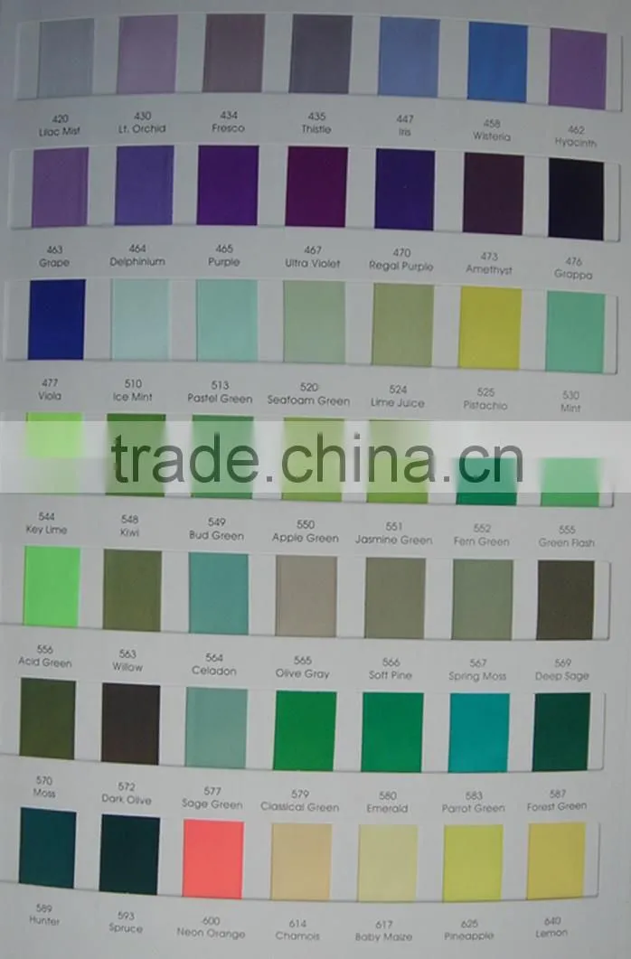 High quality double face satin ribbon 16 mm width 196 kinds color for option