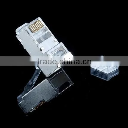 STP CAT6 shielded RJ45 modular plug Guangzhou supplier