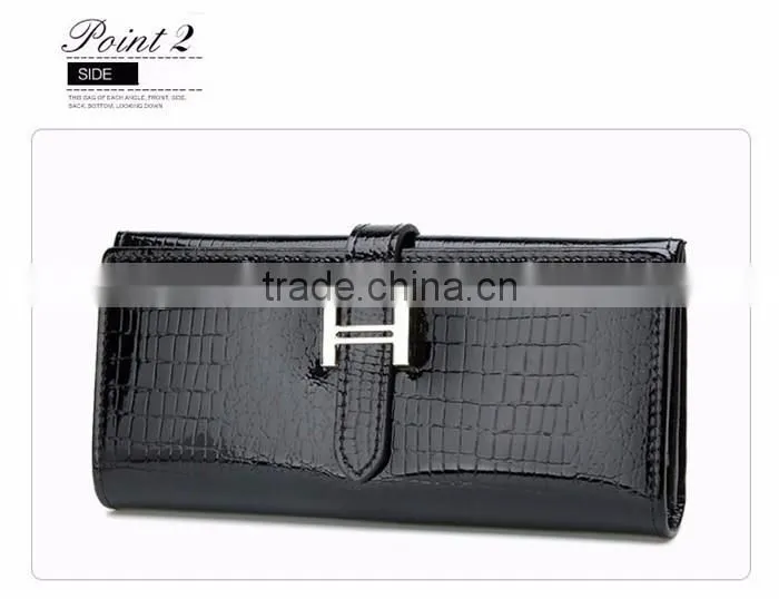 Custom Fahion Trendy Design Leather Girls Purse and Wallet for Youngs