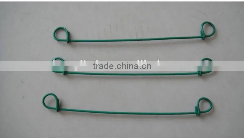 black annealed galvanized pvc coated bag tie wire