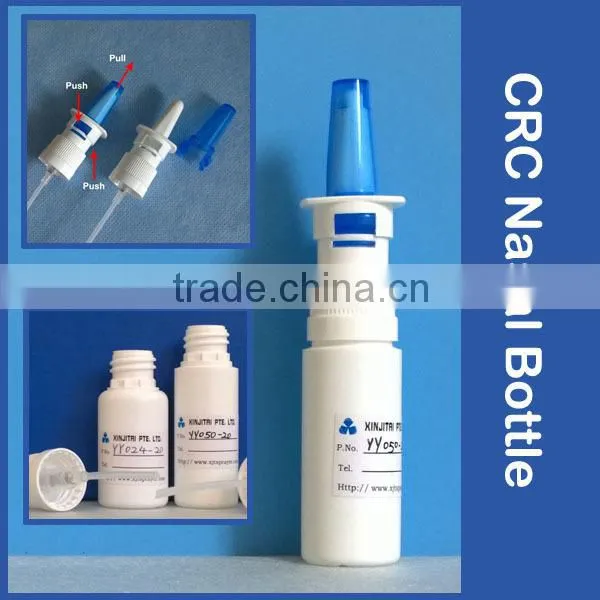 20ml Pharmaceutical Tamper Evident Proof Throat Spay HDPE Bottle