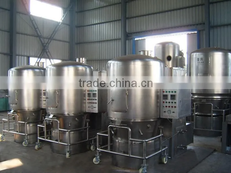PGL-5 Fluidization Bed Granulating Machine for pellet coating and making