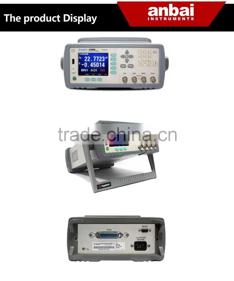 Applent High Precision AT2818 LCR Meter 300kHz LCR Meter