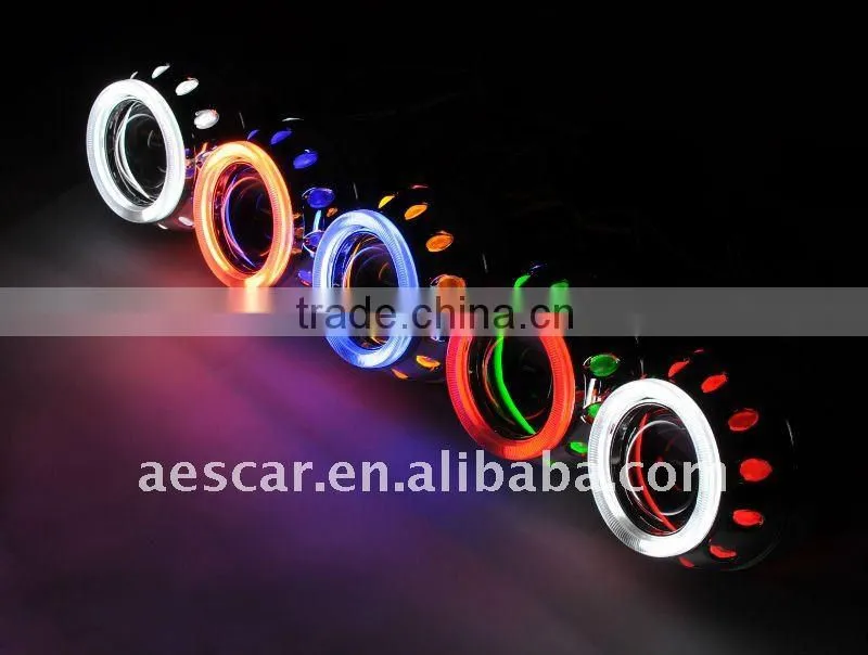 China factory hid projector lens kit/bi-xenon projector lens light/mini projector lens