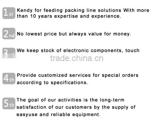 China made dual motor anti fly out cake stacking machine