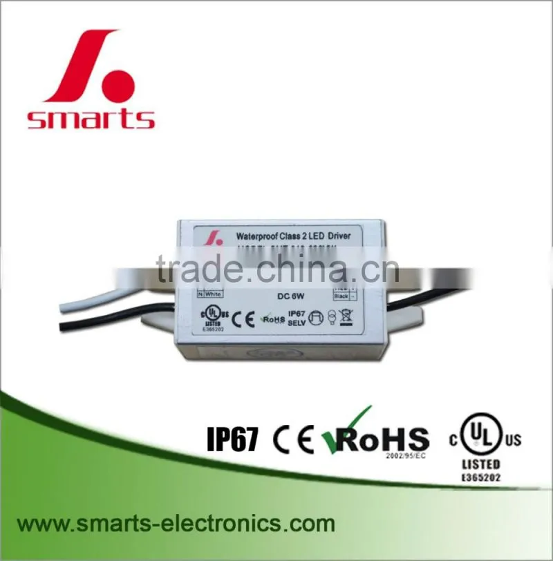 waterproof electronic 300ma 18w indoor lighting drivers