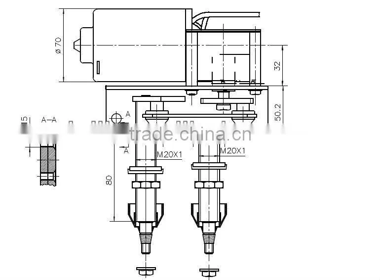 supply Popular WIPER MOTOR In South America market