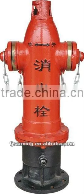 Fire fighting equipment Double Outlets Fire Hydrant valve