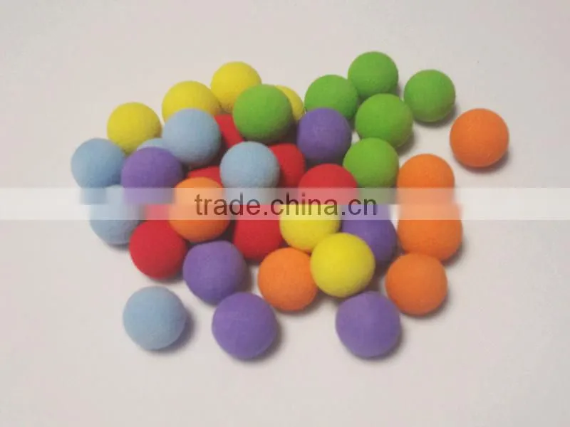 Free Sample Sponge ball/eva foam ball Type eva foam ball 3mm 4mm 5mm 6mm