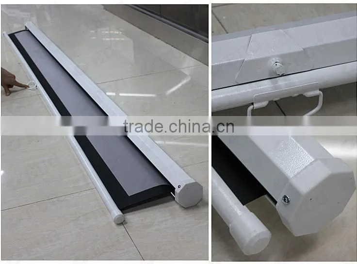 new design 3d projector screens / holographic portable rear projection with folding screen