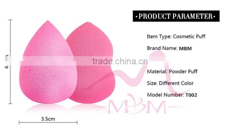 Hot saling drop Hulu shape Makeup Sponge puff private label