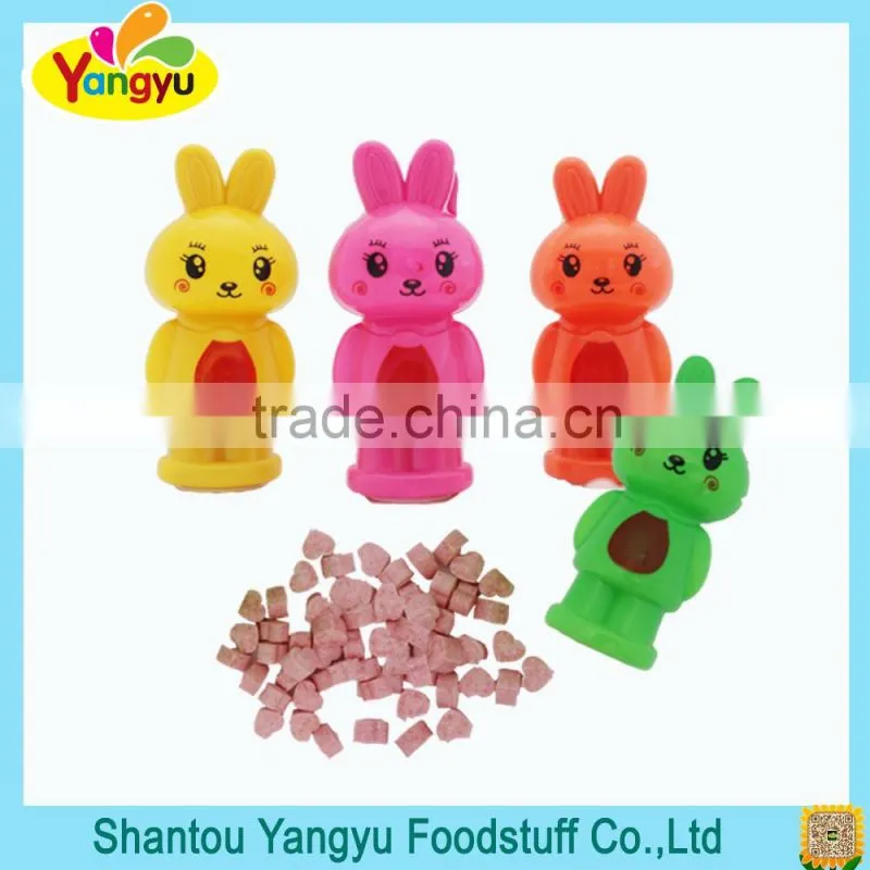 Halal Rabbit Fruits Pressed Suagar Candy