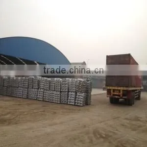 Factory hot sale primary aluminium ingot widely used in packing industry