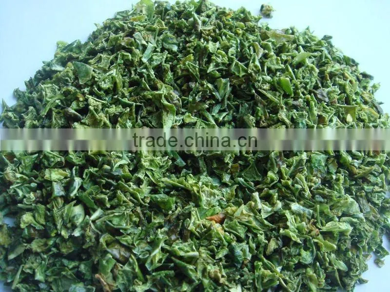 dried green bell pepper