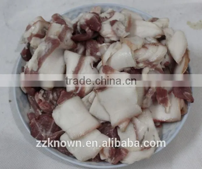 Factory direct supply commercial full-automatic1mm-170mm meat thickness adjustable frozen meat cube cutting machine