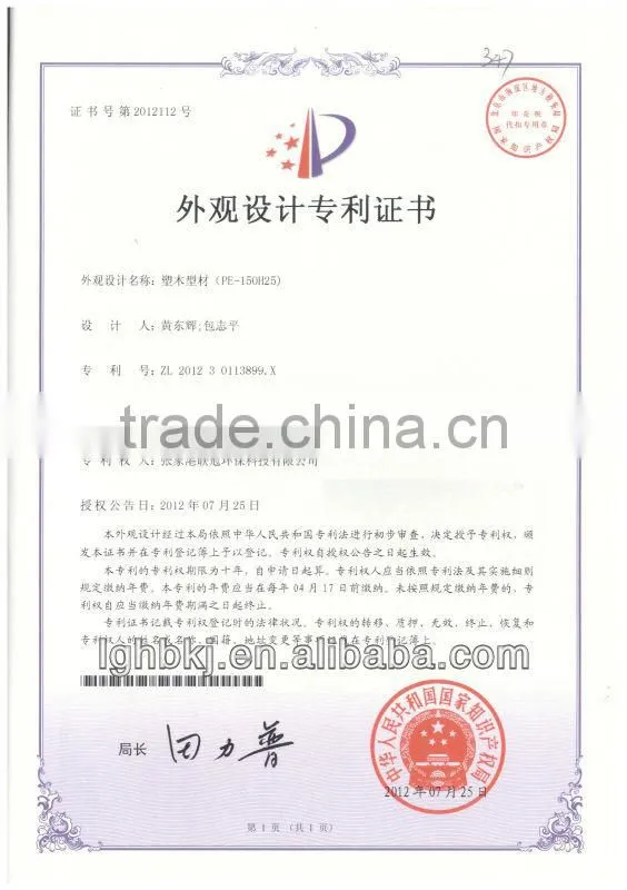 wood plastic composite products