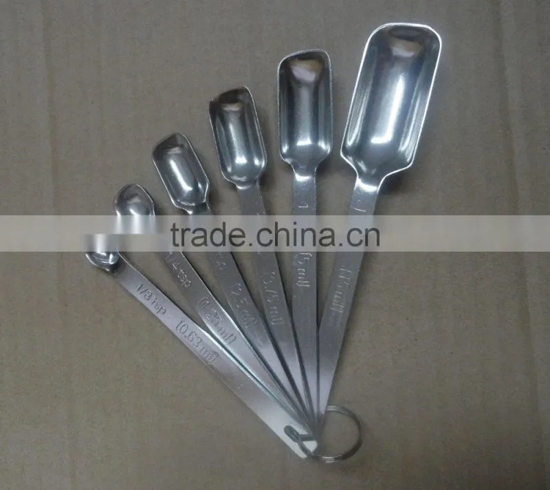 High quality stainless steel measuring spoons