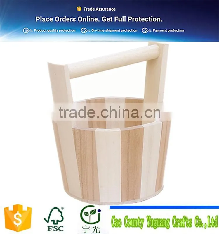 new wooden bucket wooden cask wooden case maker