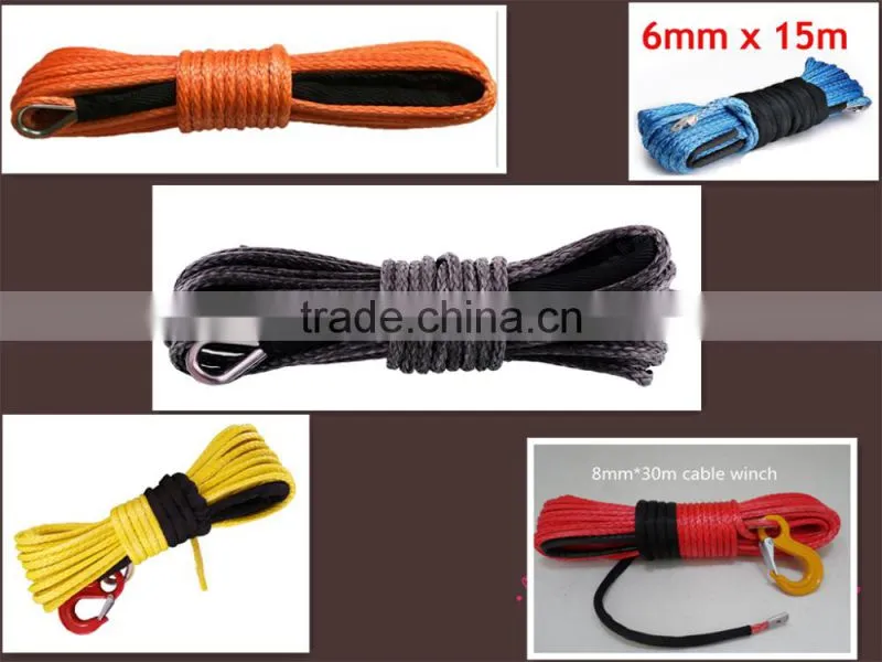 XINSAILFISH 10mm*30m high strength tow rope ,17600lbs,hot selling