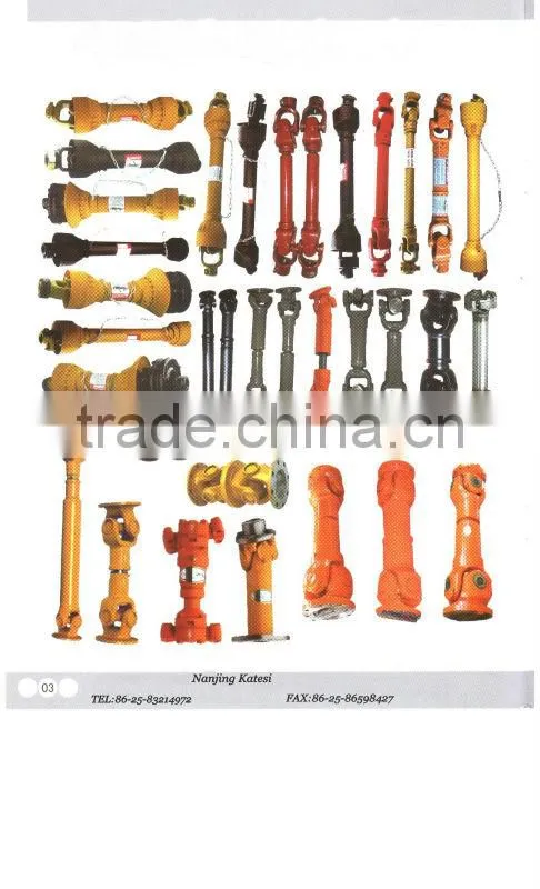 High Quality Drive Shaft/Driveshaft/Transmission Shaft/Propeller Shaft For Construction Machinery