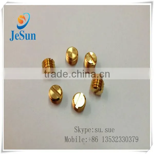 wholesales brass slotted set screws