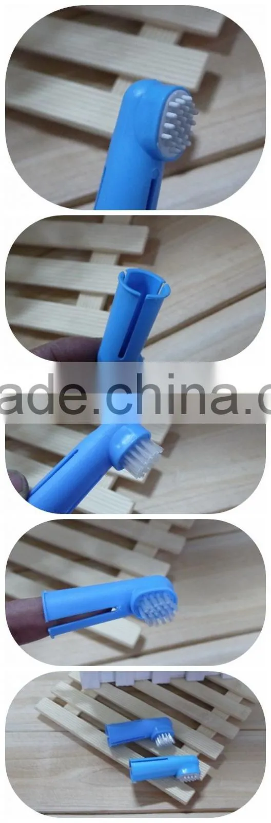 Hot pet supply dog tooth massager brush