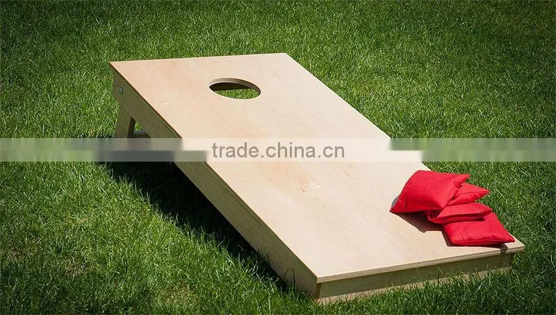 bean bag toss game board corn hole game board