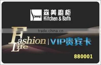 High Quality kitchen&bath fashion life VIP membership card