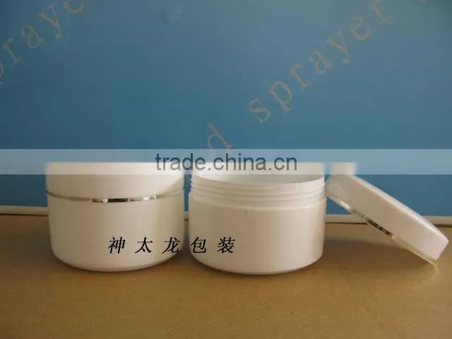 Plastic jar cosmetic cream jars 200g