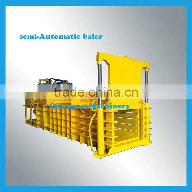 cardboard baling press machine PET bottles Baling Machine
