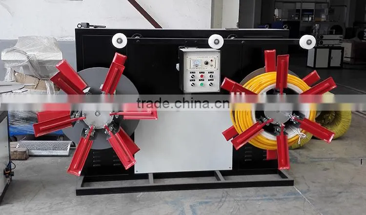 2015 high quality drip irrigation pipe winder machine