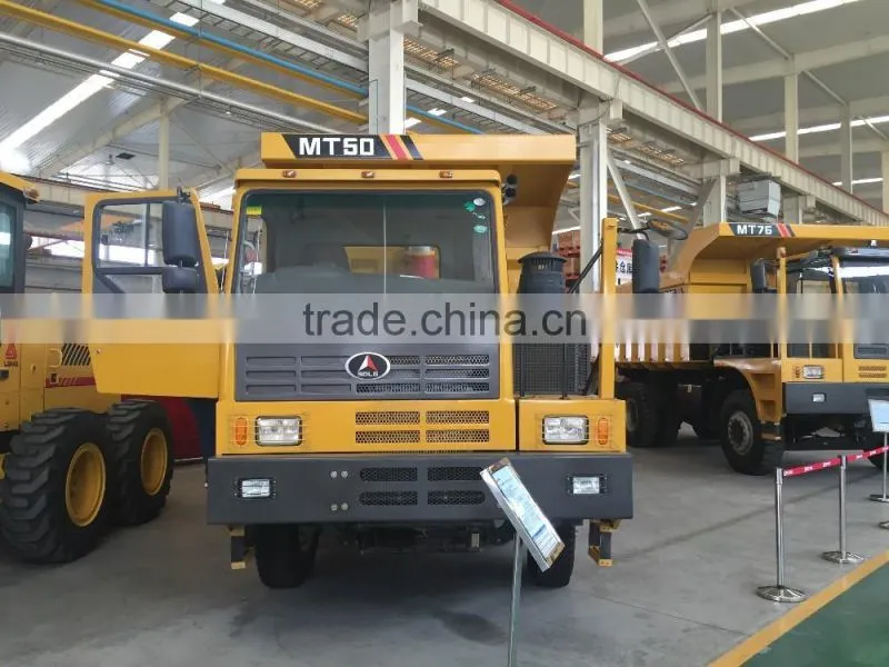 Hot sell 50ton Mining truck MT50 off-highway dumping truck with LGMG brand