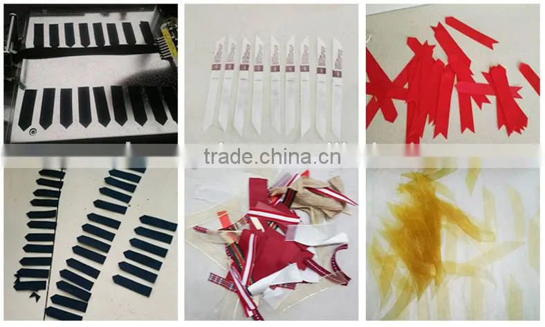 ultrasonic elastic cutting machine for textil V shape, angle shape, rotary cutting machine
