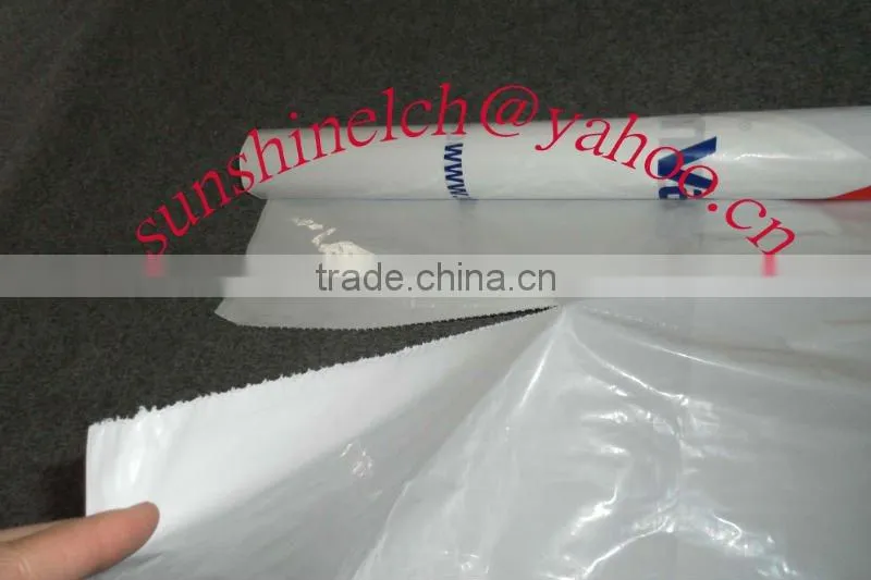 white color disposable plastic auto seat covers for auto protection