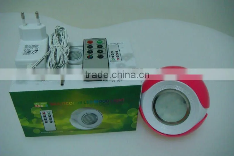 Party LED ambience light with remote control
