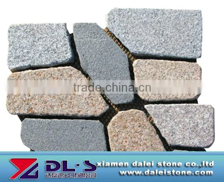 G682 rusty yellow paving stone