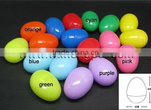 colorful plastic egg