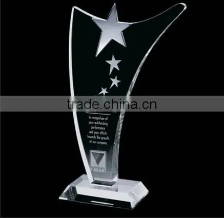 High quality beautiful acrylic trophy for prize