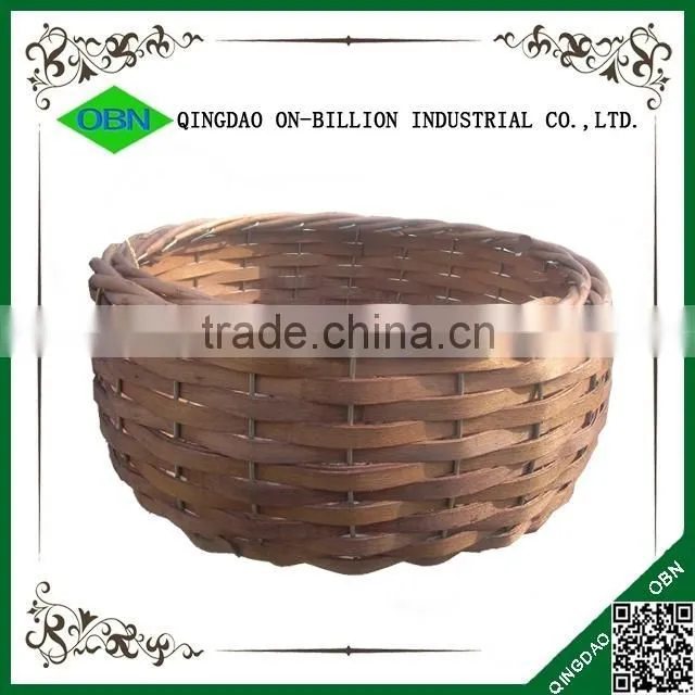 Cheap handmade colorful garden christmas wicker flower pots
