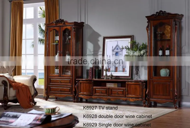 C6616 Luxury French Rococo Style White Stuy Room Bookcase/ Palace Fancy Wood Carved Display Cabinet/ Antique Book Cabinet
