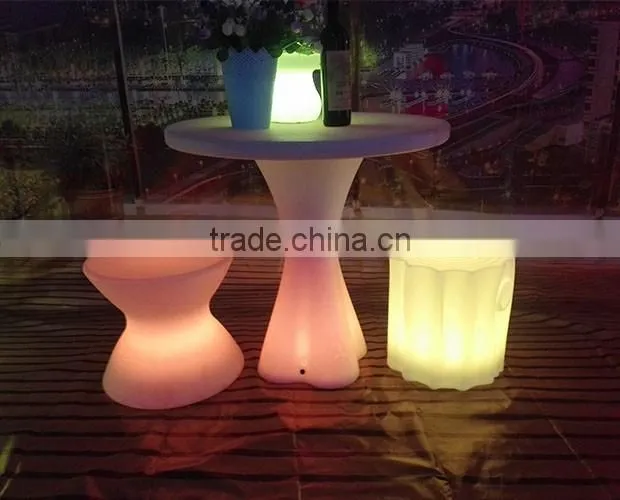 outdoor Modern design LED stool, tree shape led chair