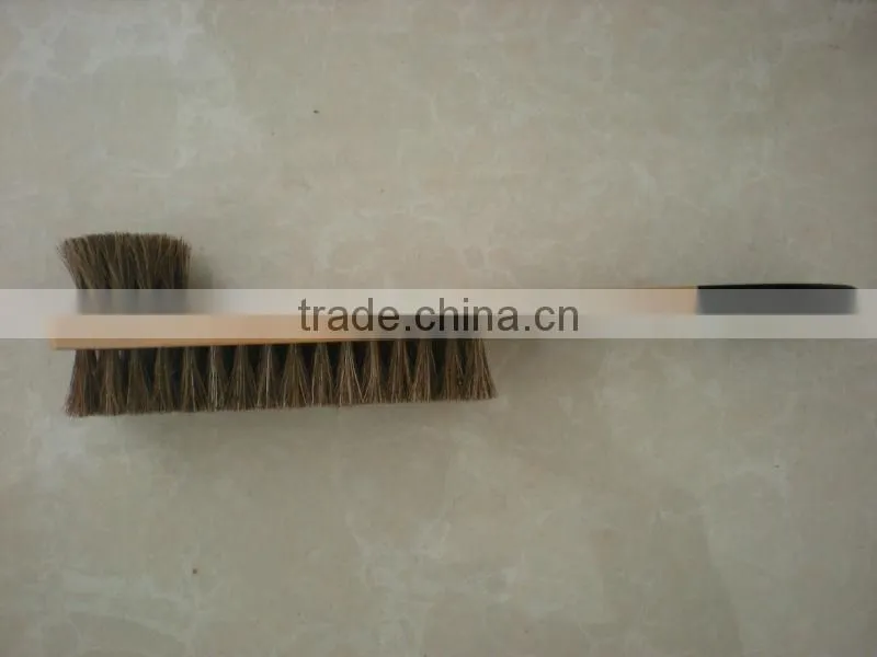 wooden shoe brush