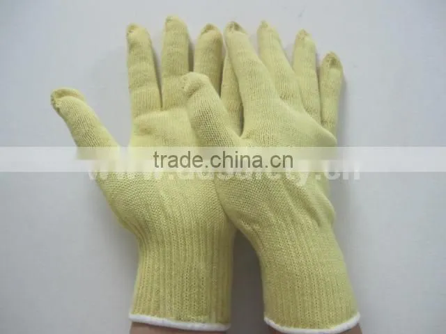 DDSAFETY 10 Gauge 100% Aramid Fiber Knitted Cut Resistant Safety Glove