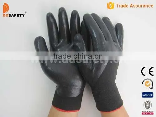 DDSAFETY 2017 Safety Gloves Working Gloves Nitrile Glove