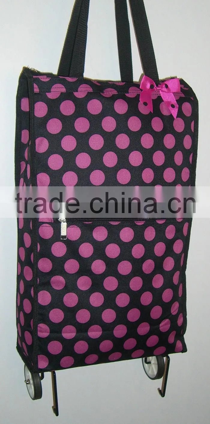 2015 China Supplier Portable Travel Trolley Bag With Wheels Bags