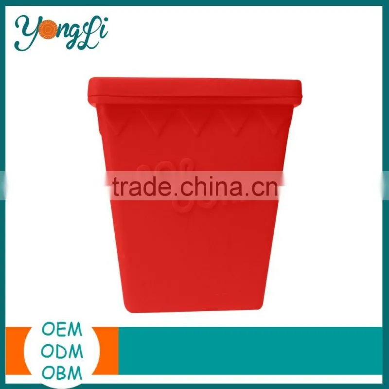 New Products 2016 Heat Resistant Microwave Safe Silicone Pop Corn Maker