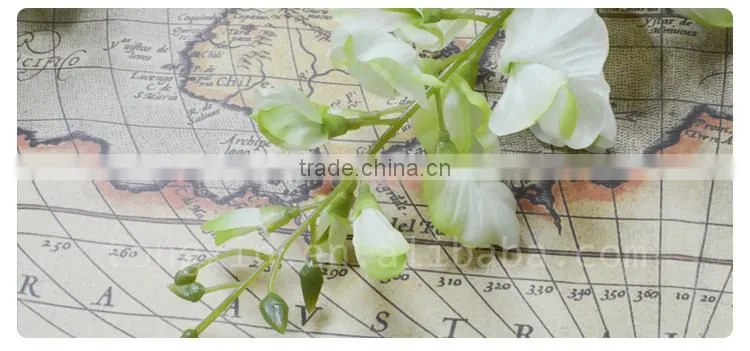decorative artificial flower home handicraft silk wistaria wedding decoration centerpieces
