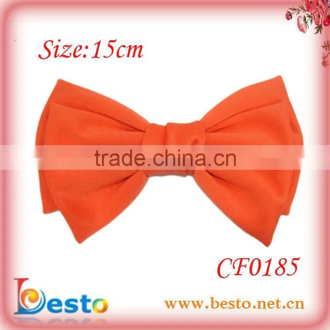 CF0186 Christmas vintage cute adult large hair clip bow